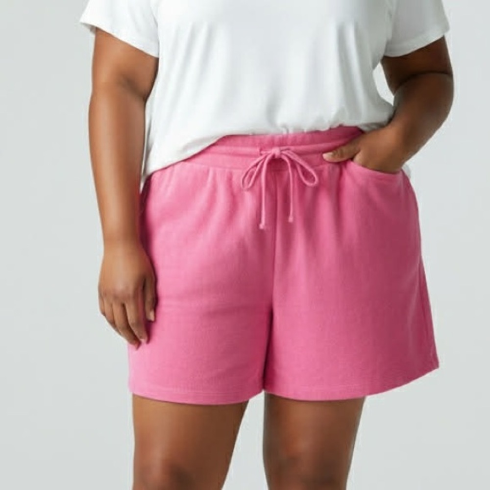 Belle Beach 4X Pink Women's Casual Shorts